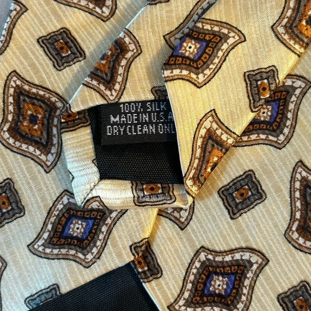 Zianetti Italian Silk Collection Men’s 100% Silk Neck Tie Career Dress Formal